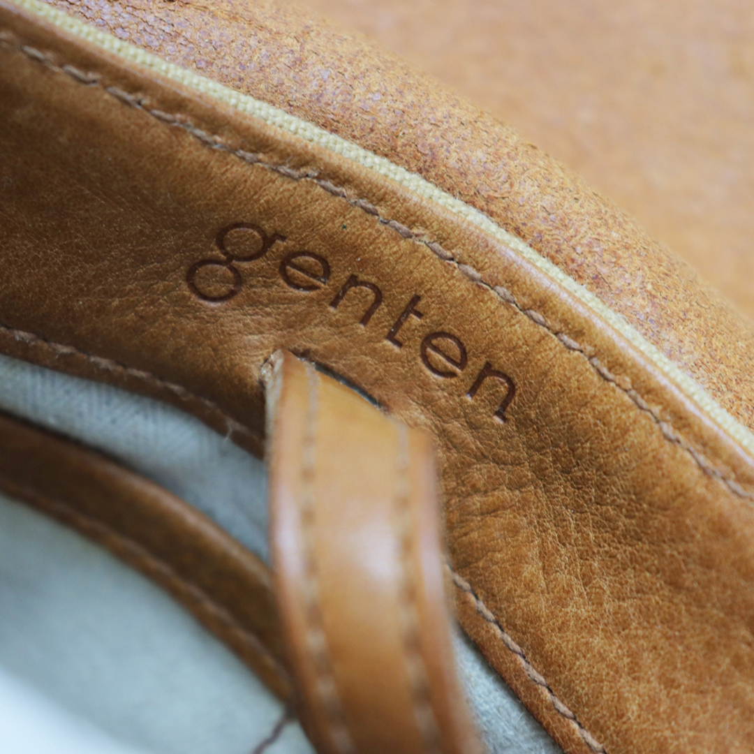 genten   ゲンテン genten キャンバス×レザー フラップ