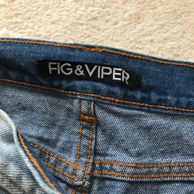 FIG&VIPER(フィグアンドヴァイパー)のFIG&VIPER デニムショートパンツ レディースのパンツ(ショートパンツ)の商品写真