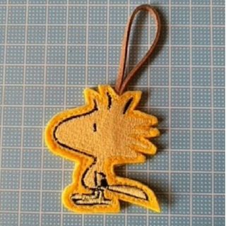 スヌーピー(SNOOPY)のSNOOPY 刺繍キーホルダーチャーム(キーホルダー)