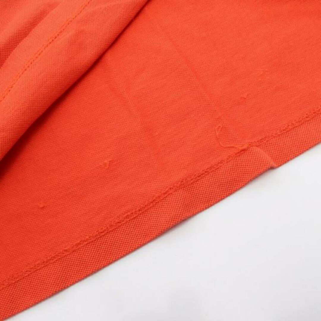 MONCLER(モンクレール)の ポロシャツ コットン コーラルオレンジ ロゴ メンズのトップス(ポロシャツ)の商品写真