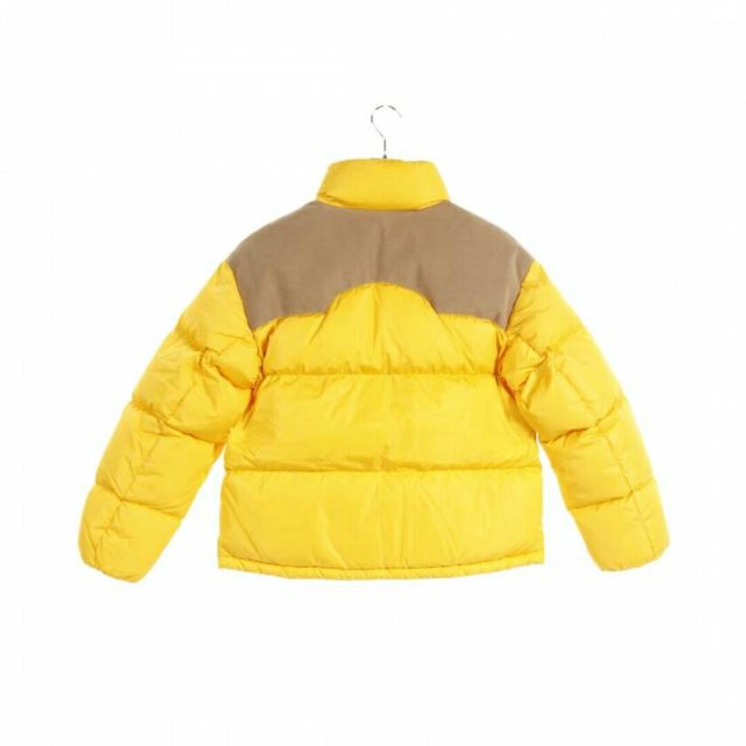 MONCLER(モンクレール)のGENIUS PALM ANGELS KELSEY ダウンジャケット ナイロン オレンジイエロー ベージュ メンズのジャケット/アウター(ダウンジャケット)の商品写真