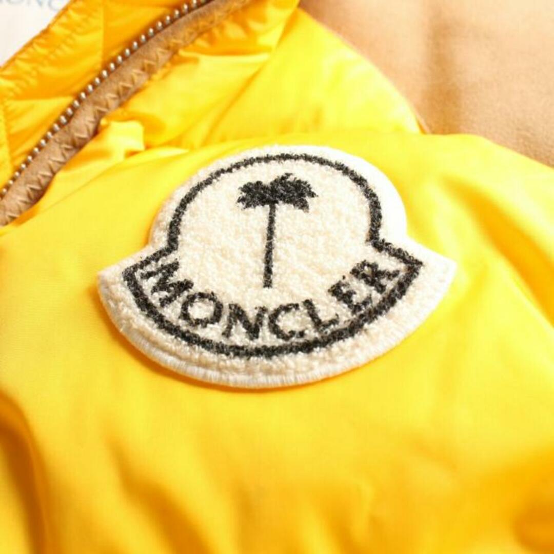 MONCLER(モンクレール)のGENIUS PALM ANGELS KELSEY ダウンジャケット ナイロン オレンジイエロー ベージュ メンズのジャケット/アウター(ダウンジャケット)の商品写真