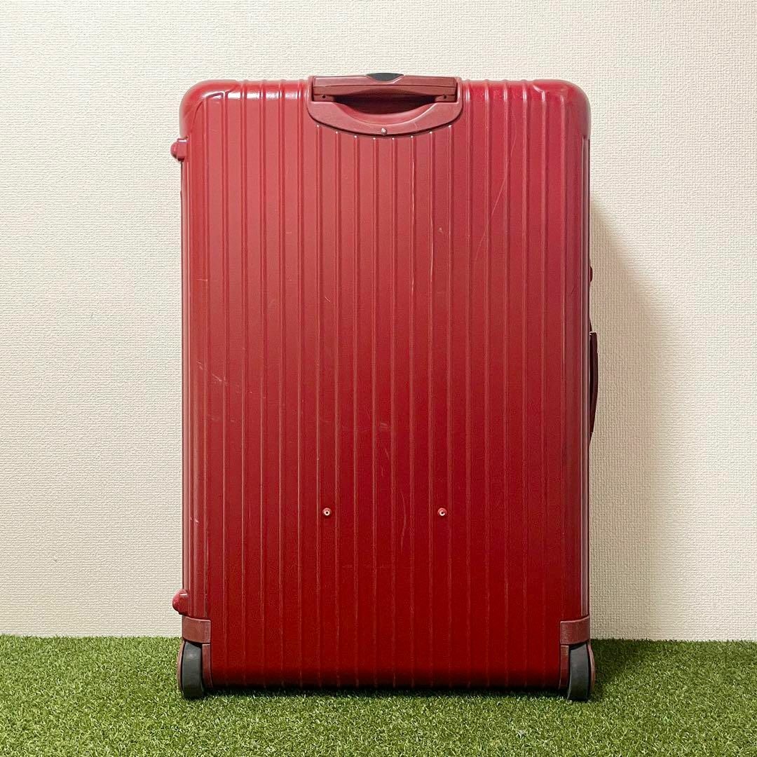廃盤希少☆大人気 RIMOWA リモワ サルサ デラックス 104L 2輪 赤-