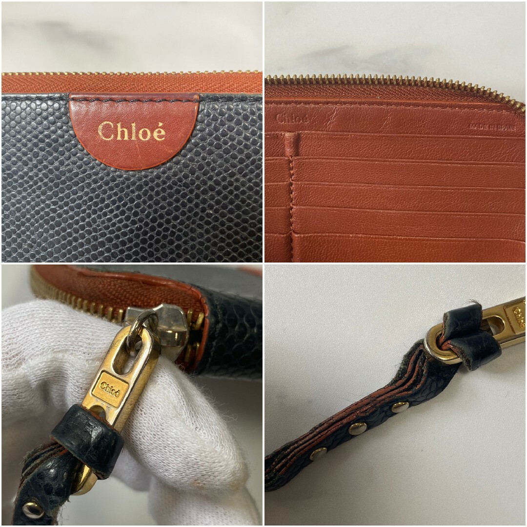 Chloe(クロエ)のChloe クロエ メンズ レディース ラウンドファスナー 長財布 メンズのファッション小物(長財布)の商品写真