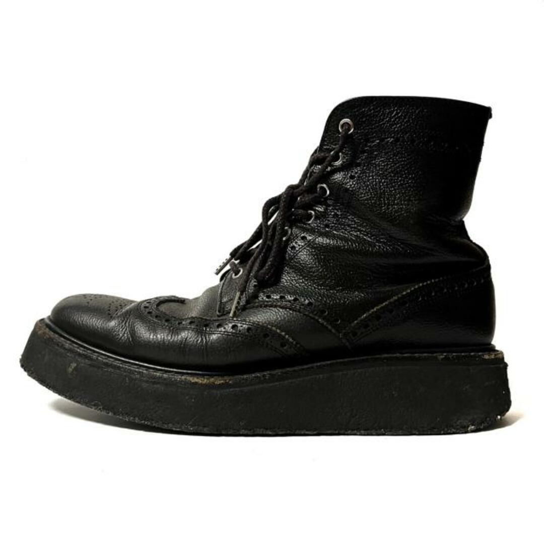 foot the coacher - フットザコーチャー ショートブーツ 8 - 黒の通販