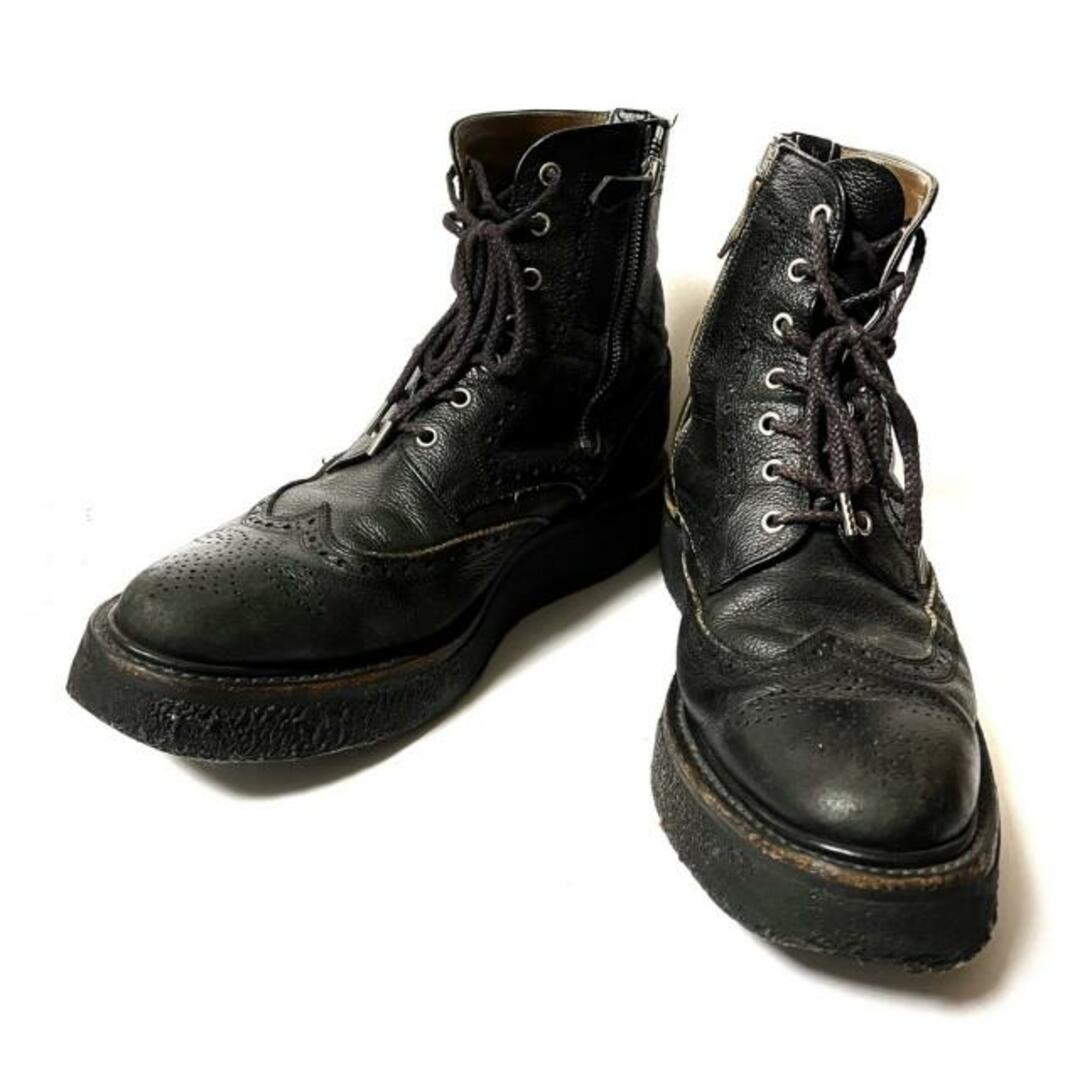 foot the coacher - フットザコーチャー ショートブーツ 8 - 黒の通販