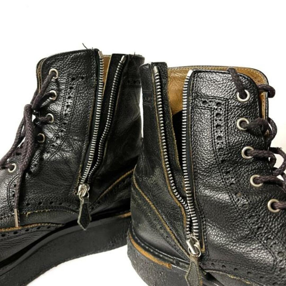 foot the coacher - フットザコーチャー ショートブーツ 8 - 黒の通販