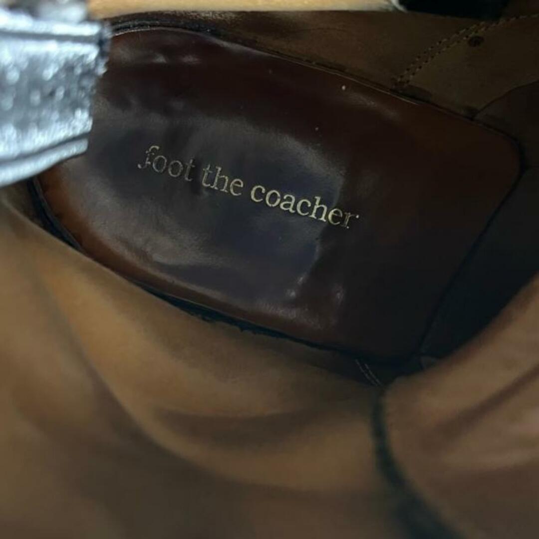 foot the coacher - フットザコーチャー ショートブーツ 8 - 黒の通販