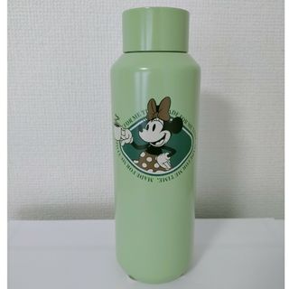 スターバックスコーヒー(Starbucks Coffee)のDISNEY Minnie スクリューリッドステンレスボトルライト グリーン(キャラクターグッズ)