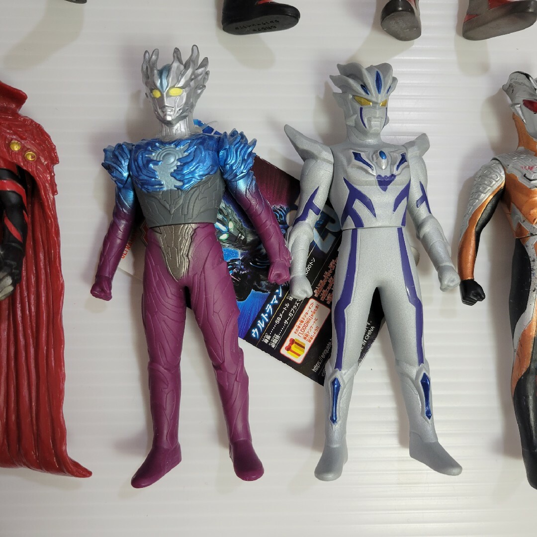 BANDAI   ウルトラマンベリアル、ゼロ 激レアソフビセットの通販 by