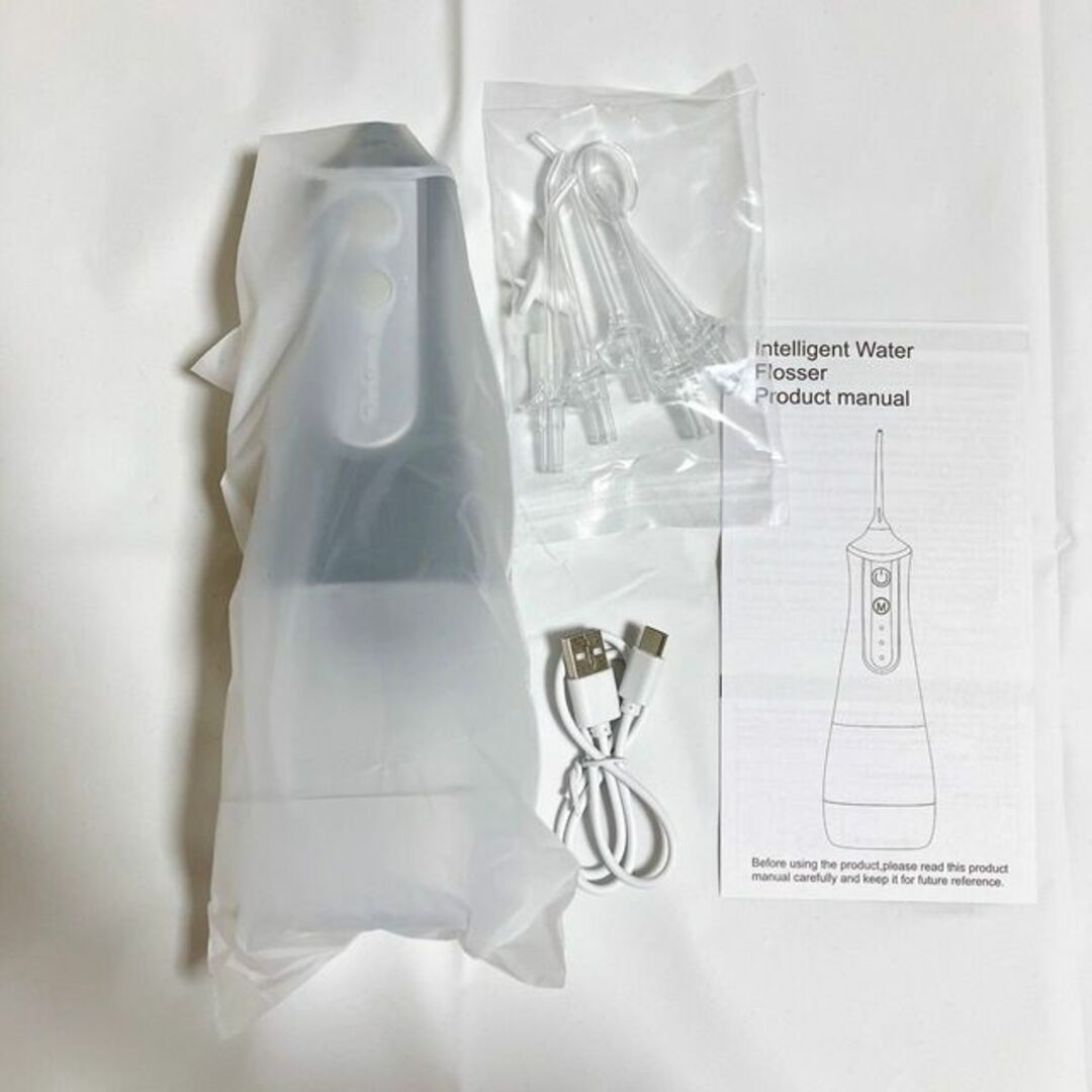 口腔洗浄機 ウォーターピック ジェットウォッシャー 歯垢除去 USB充電式 9
