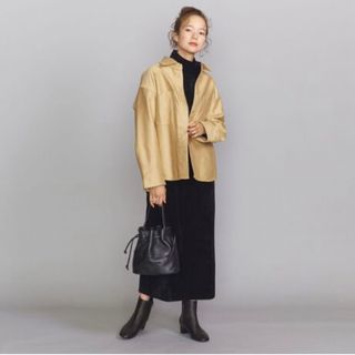 ビューティアンドユースユナイテッドアローズ(BEAUTY&YOUTH UNITED ARROWS)のBEAUTY&YOUTH モールスキンビッグロングスリーブシャツ(シャツ/ブラウス(長袖/七分))