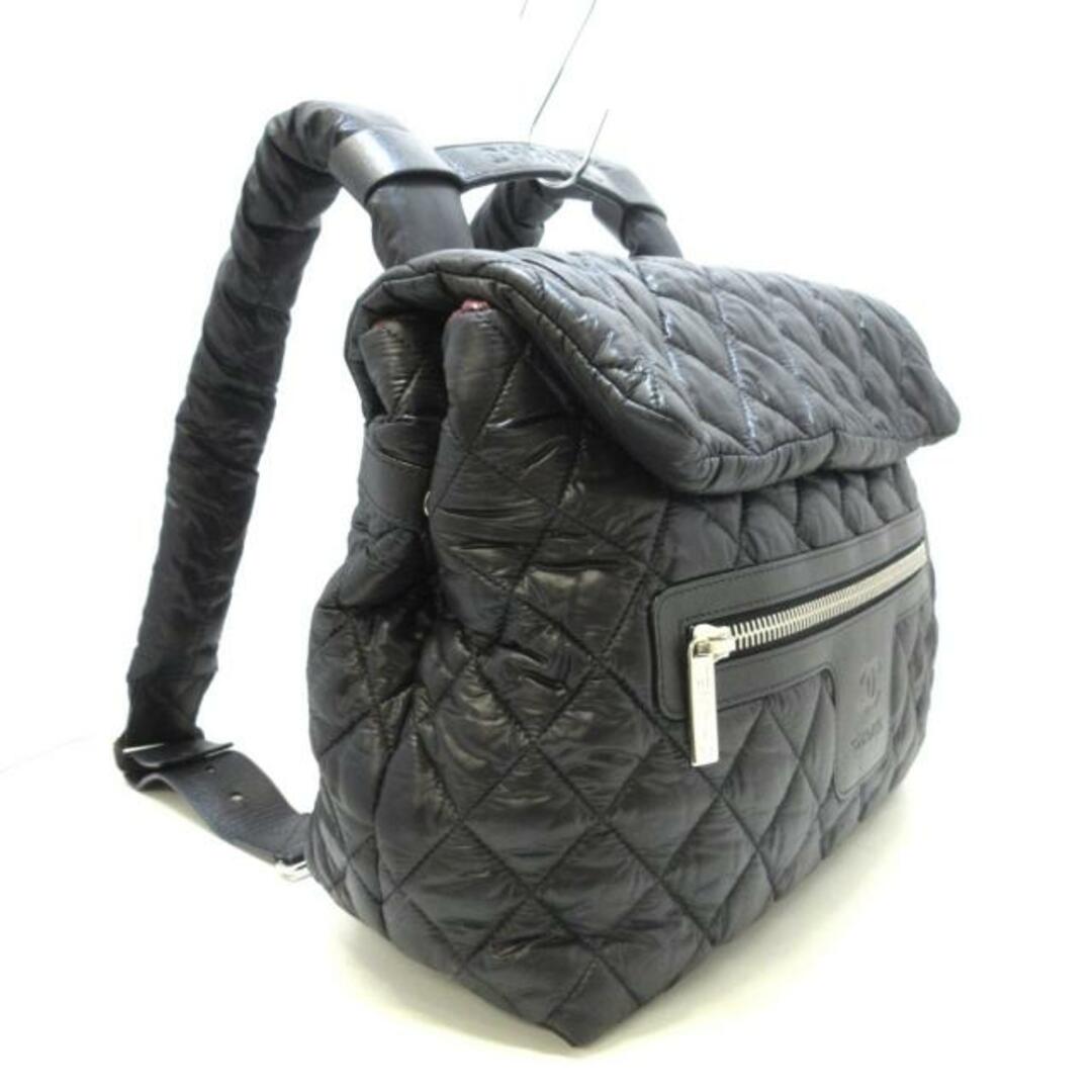 CHANEL - シャネル リュックサック コココクーン 黒の通販 by ブラン