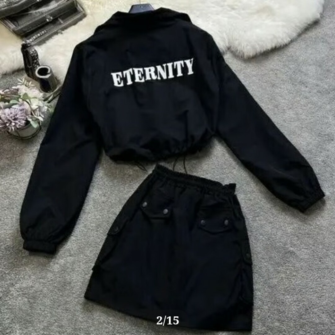 ETERNITY ナイロンセットアップ レディースのレディース その他(セット/コーデ)の商品写真