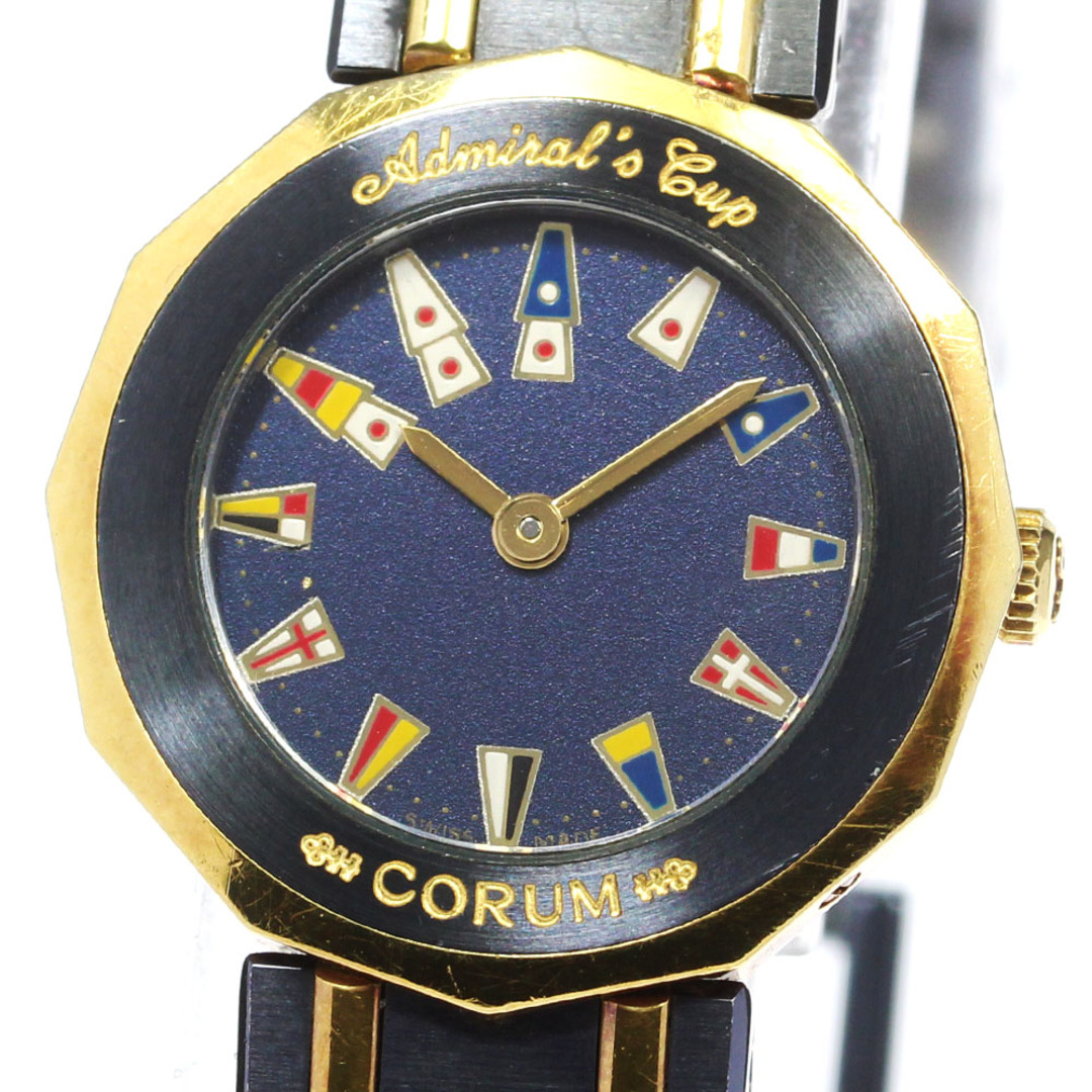 CORUM - コルム CORUM 24.810.31 V-52 アドミラルズカップ YGコンビ ...