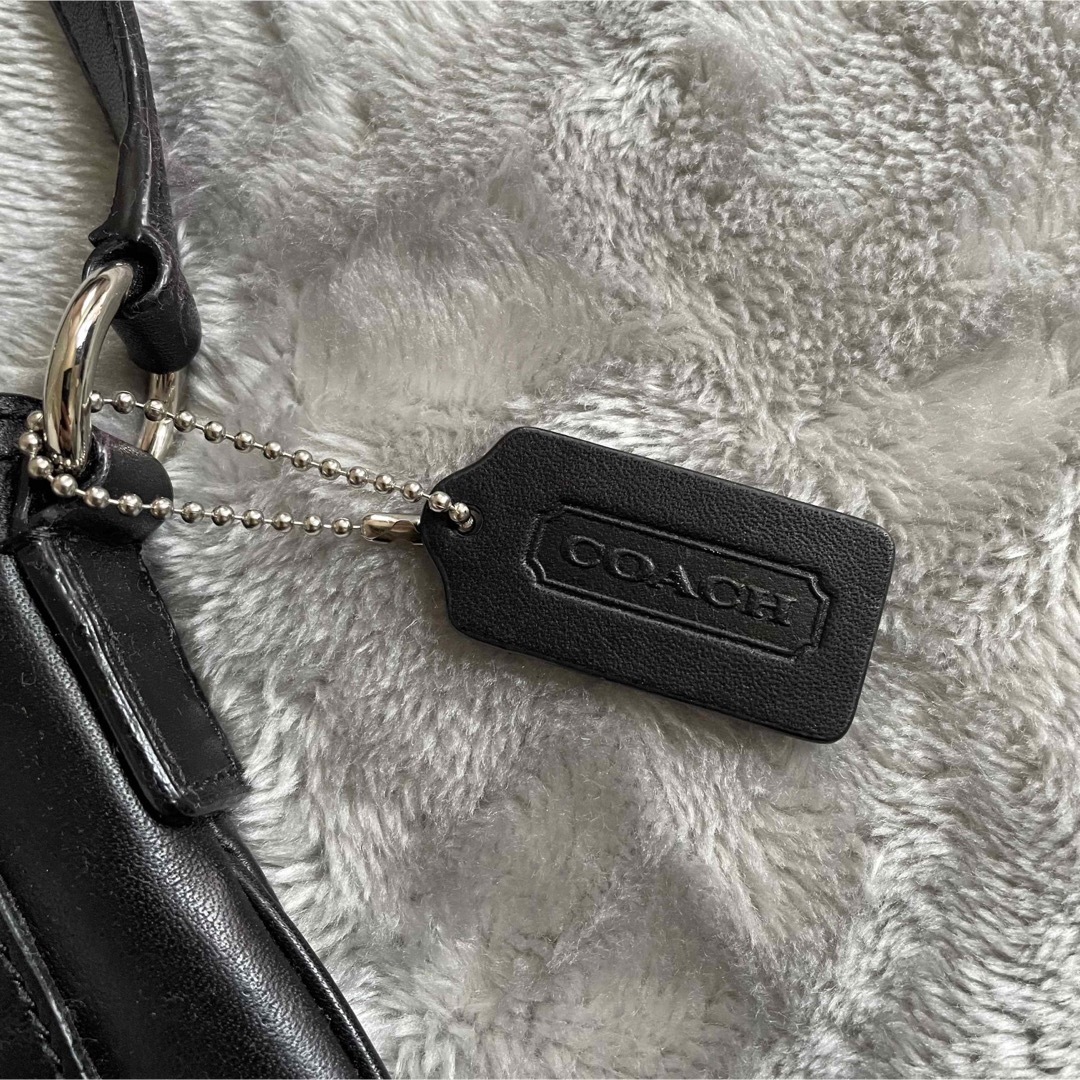 COACH コーチ ♡ 本革 レザー ショルダーバッグ サコッシュ-