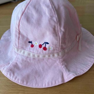 ファミリア(familiar)のfamiliar  ピンク色帽子　サイズ49 中古(その他)