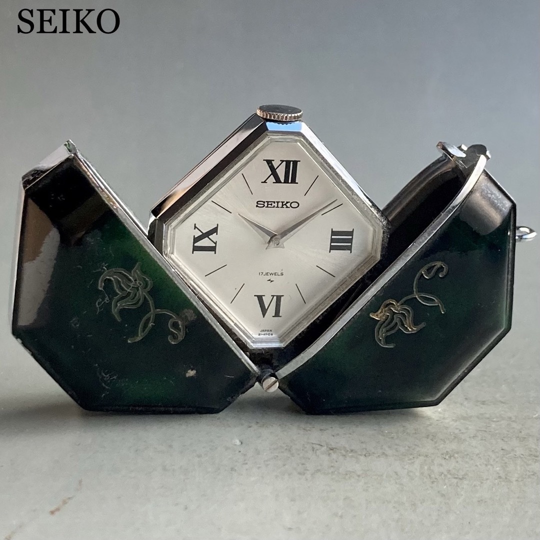 【希少・動作良好】セイコー SEIKO 桃太郎 アンティーク 懐中時計 手巻き