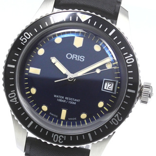 オリス ORIS 7653-83 アクイス レッド リミテッドエディション 世界限定2000本 自動巻き メンズ 良品 保証書付き_777981