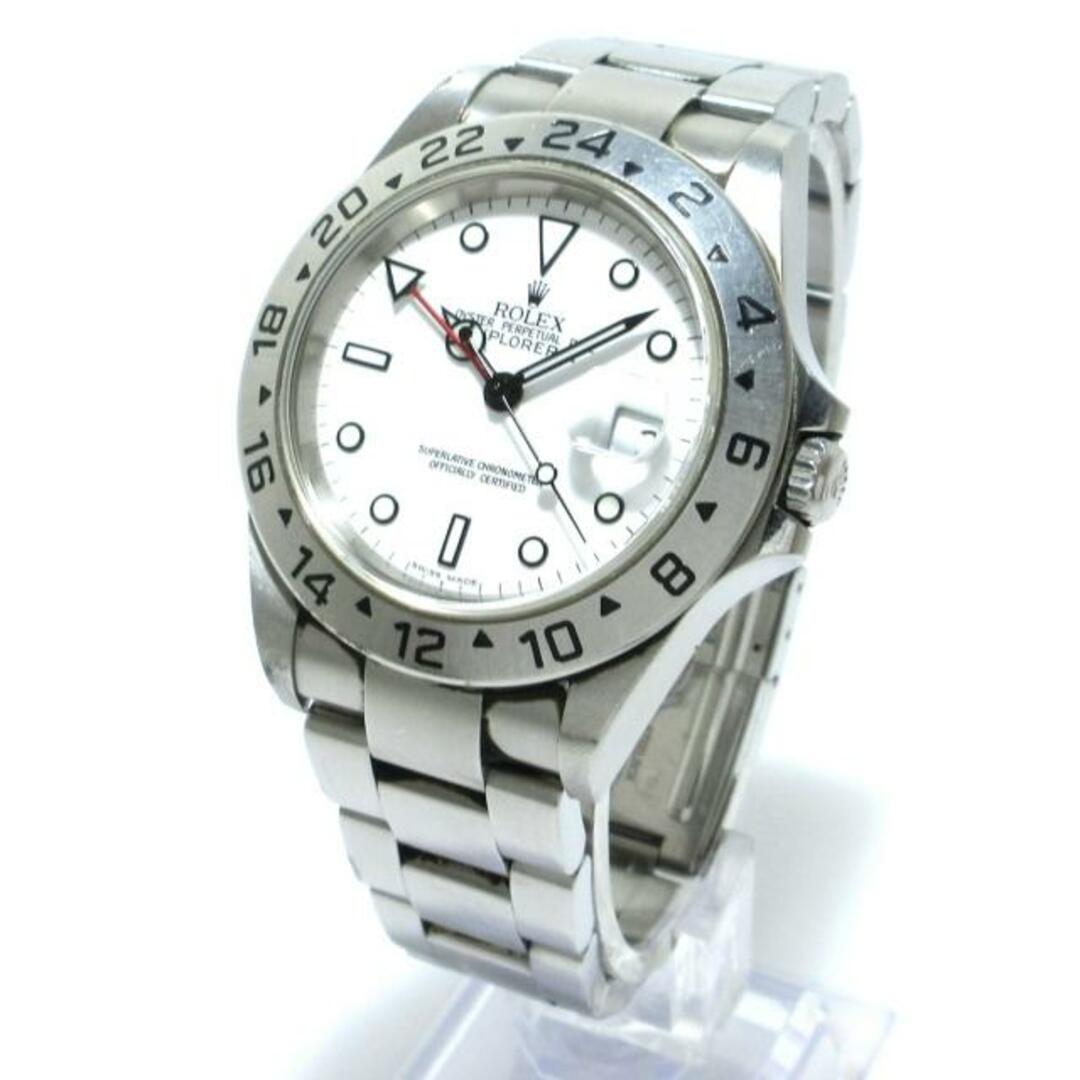 ロレックス 腕時計 エクスプローラー2 白