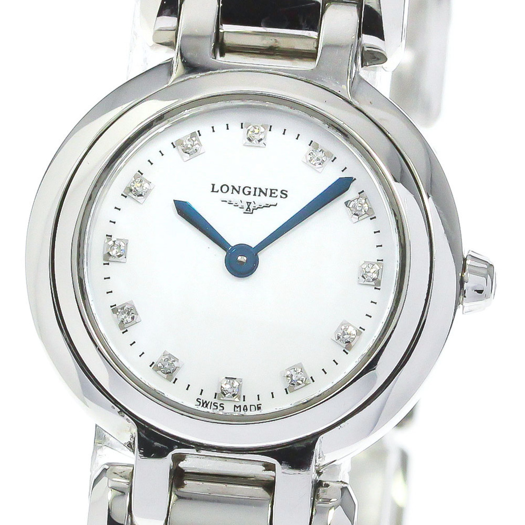 LONGINES(ロンジン)のロンジン LONGINES L8.109.4 プリマルナ 12Pダイヤモンド クォーツ レディース _769560【ev10】 レディースのファッション小物(腕時計)の商品写真