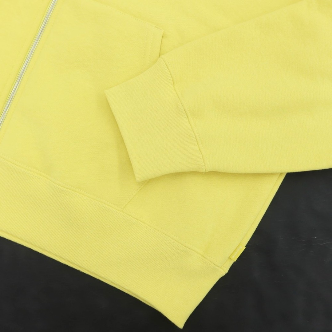 シュプリーム Supreme 2023年秋冬 Small Box Zip Up Hooded Sweatshirt ジップアップ スウェットパーカー イエロー【サイズM】【メンズ】