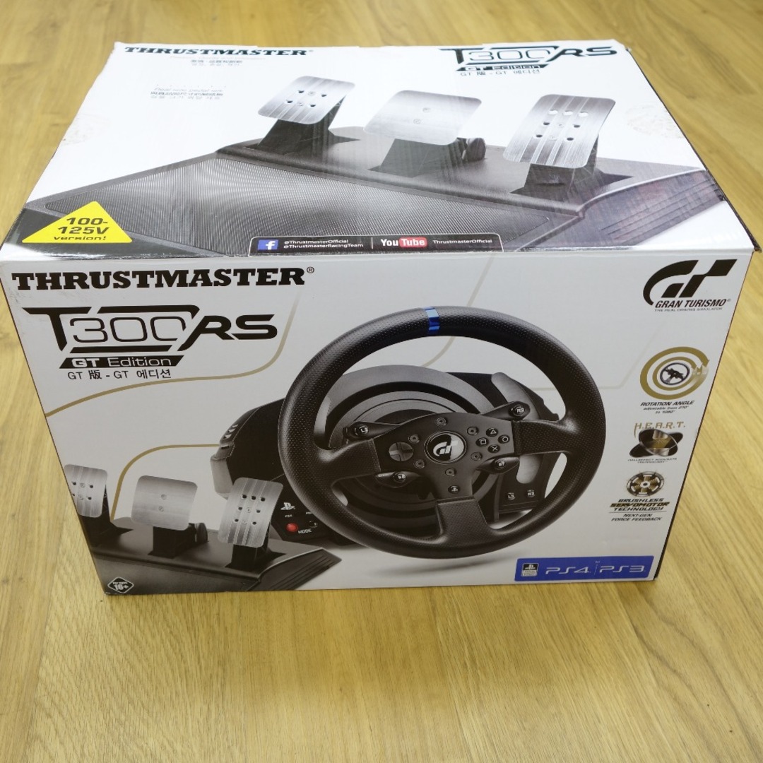 THRUSTMASTER スラストマスター T300RS GT Edition for PS4/PS3 レーシングコントローラー ゲーム周辺機器