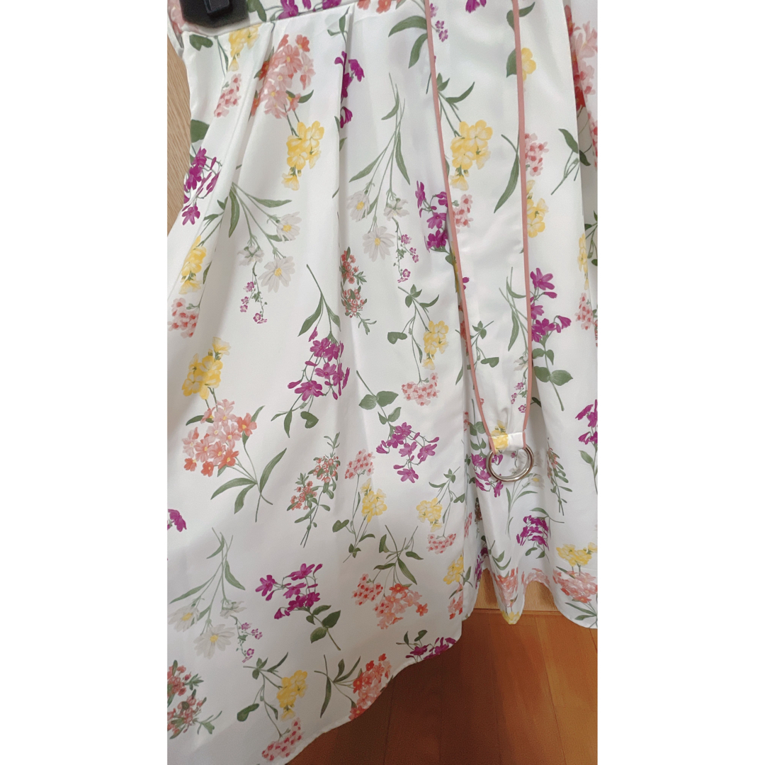 新品未着用♡ Apuweiser-riche ミックスフラワータックスカート
