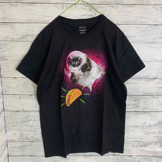 【新品US直輸入】tacos cat 黒 Tシャツ(Tシャツ/カットソー(半袖/袖なし))