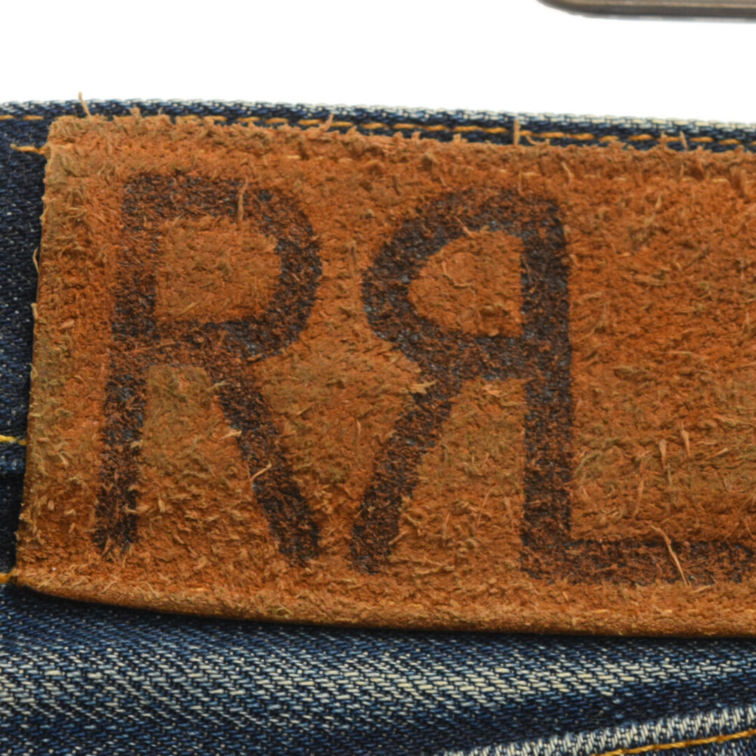 RRL(ダブルアールエル)のRRL ダブルアールエル SLIM FIT ワンウォッシュ セルビッチ デニムパンツ インディゴ R41RB03 メンズのパンツ(デニム/ジーンズ)の商品写真