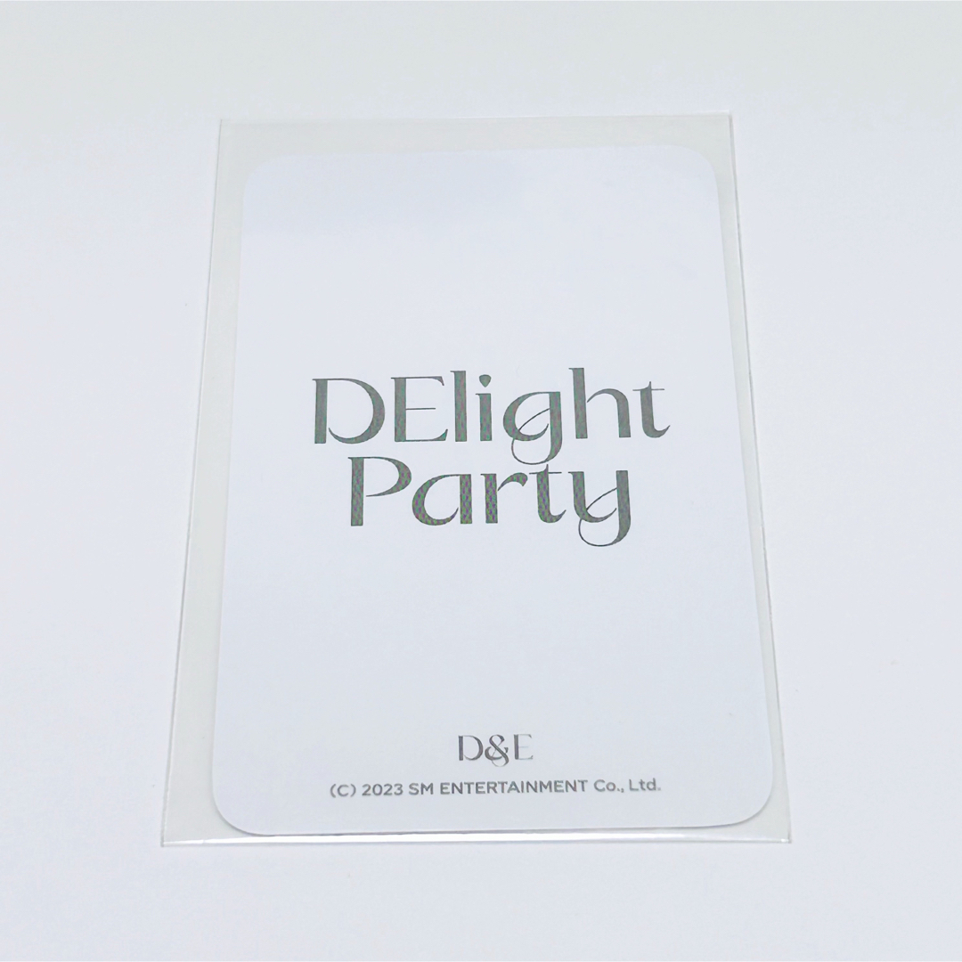 SUPER JUNIOR(スーパージュニア)のSUPER JUNIOR-D&E DElight Party トレカ ウニョク エンタメ/ホビーのタレントグッズ(アイドルグッズ)の商品写真