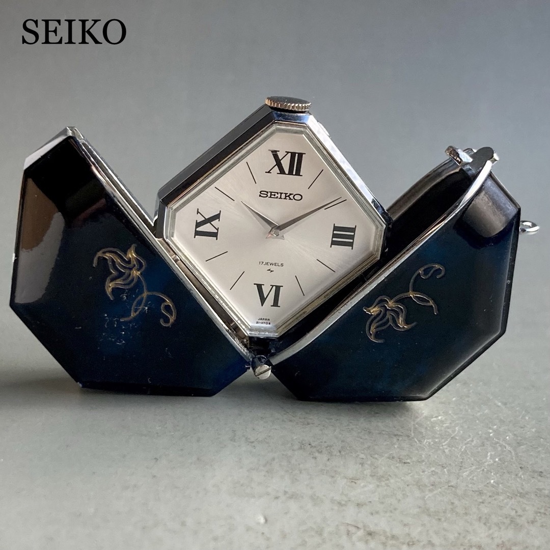 【希少・動作良好】セイコー SEIKO 桃太郎 アンティーク 懐中時計 手巻き