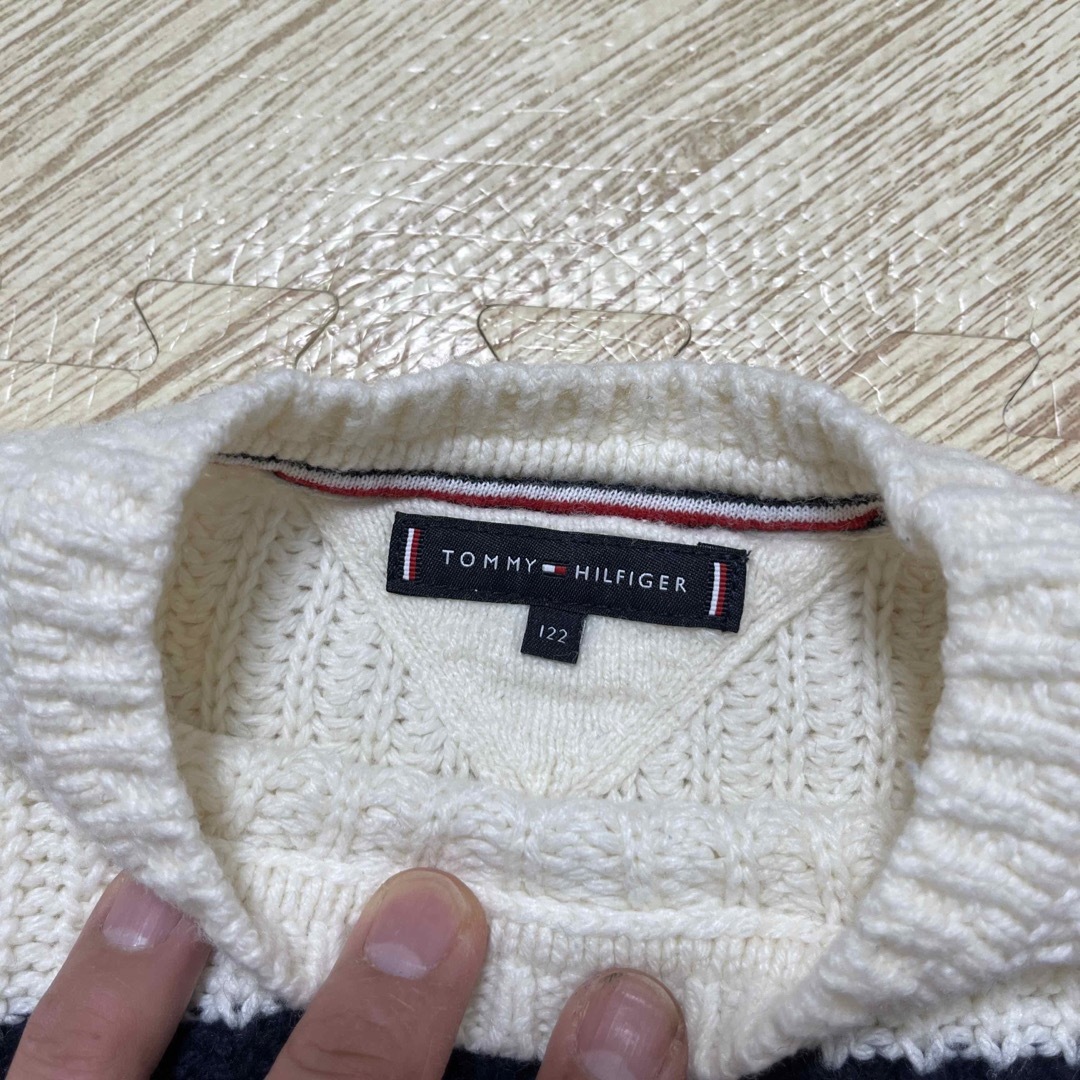 TOMMY HILFIGER(トミーヒルフィガー)の早い者勝ち‼️トミーヒィルヒィガーキッズ　ニット　 キッズ/ベビー/マタニティのキッズ服女の子用(90cm~)(ニット)の商品写真