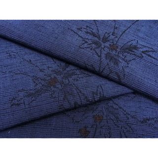 平和屋野田店□上質な紬 単衣 草花文 逸品 n-gt2875の通販 by 平和屋's ...