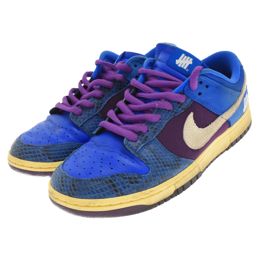 NIKE ナイキ ×UNDEFEATED DUNK LOW SP×アンディフィーテッド ダンク ローカットスニーカー ブルー US9/27cm DH6508-400