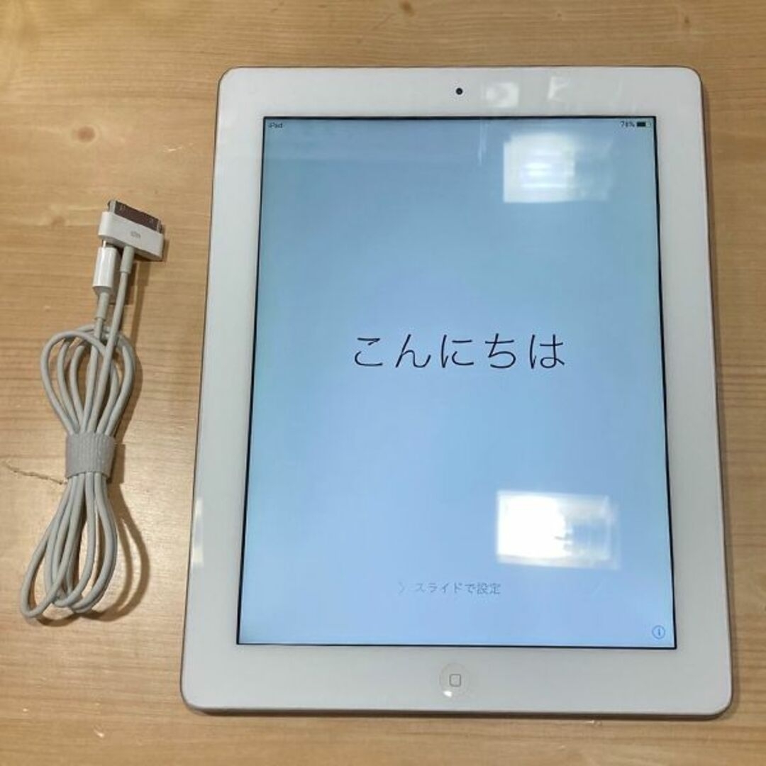 IPAD2 WI-FI 64GB whtie 充電ケーブル付