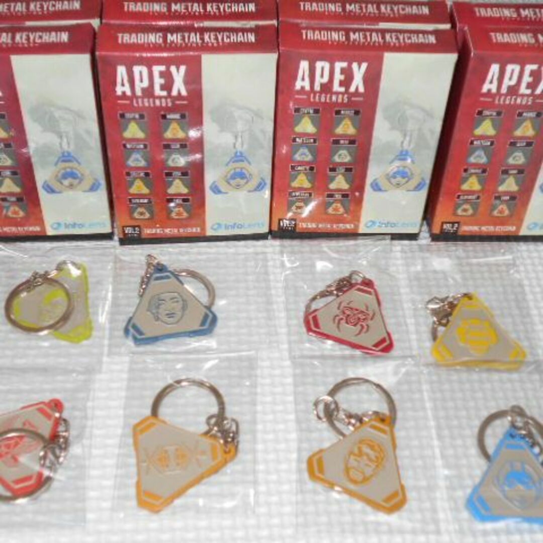 APEX LEGENDS トレーディング アイコン メタルキーホルダー