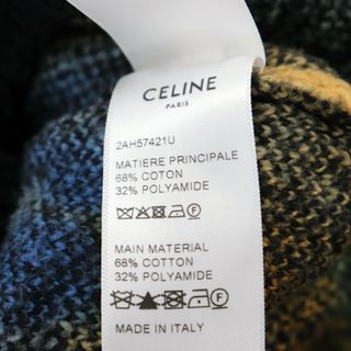 CELINE セリーヌ 23SS 2AH57421U サンセットジャガード ニットセーター カーディガン マルチ