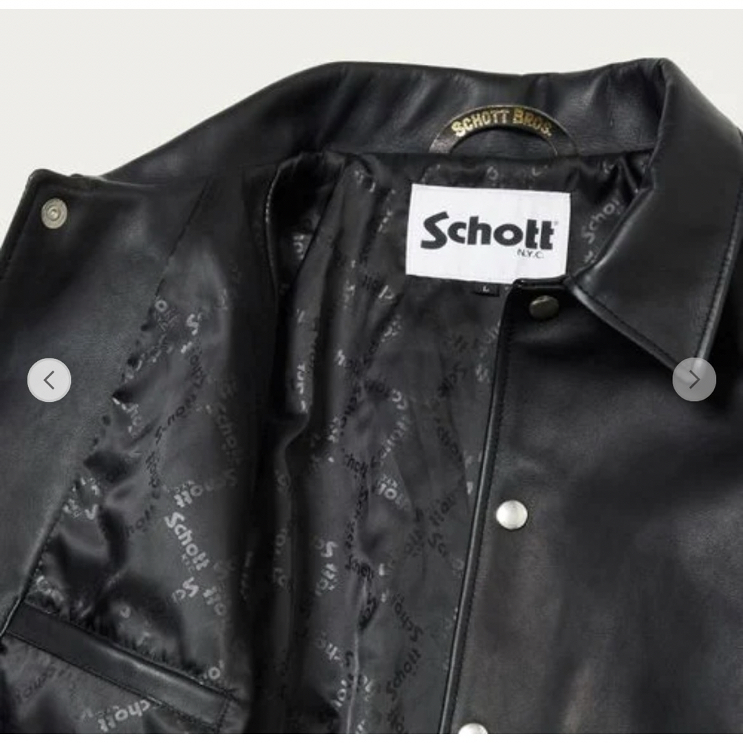 schott(ショット)の新品　Schott RTH COACH/コーチジャケット メンズのジャケット/アウター(レザージャケット)の商品写真