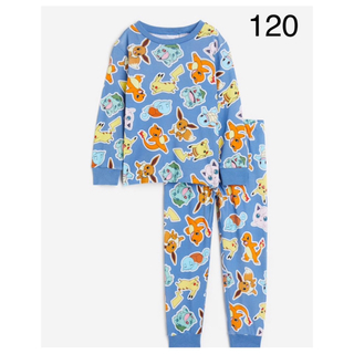 エイチアンドエム(H&M)の新品　ポケモン　パジャマ　長袖　120-130(パジャマ)