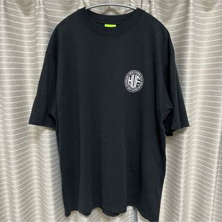 ハフ(HUF)のHUF ハフ Tシャツ ブラック  プリント バックプリント  Lサイズ(Tシャツ/カットソー(半袖/袖なし))