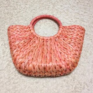 マウジー(moussy)のカゴ BAG(ハンドバッグ)