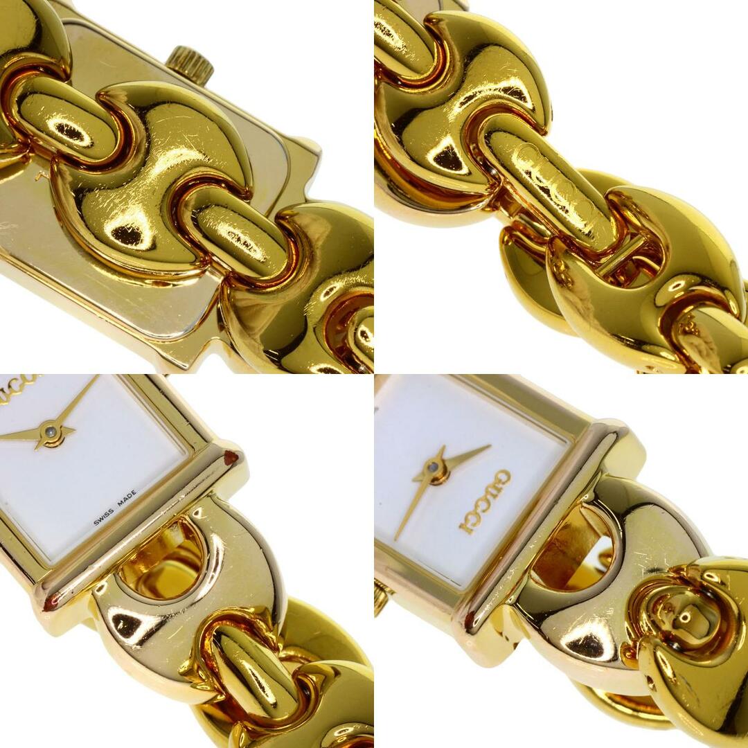 Gucci - GUCCI 1800L スクエアフェイス 腕時計 GP GP レディースの通販