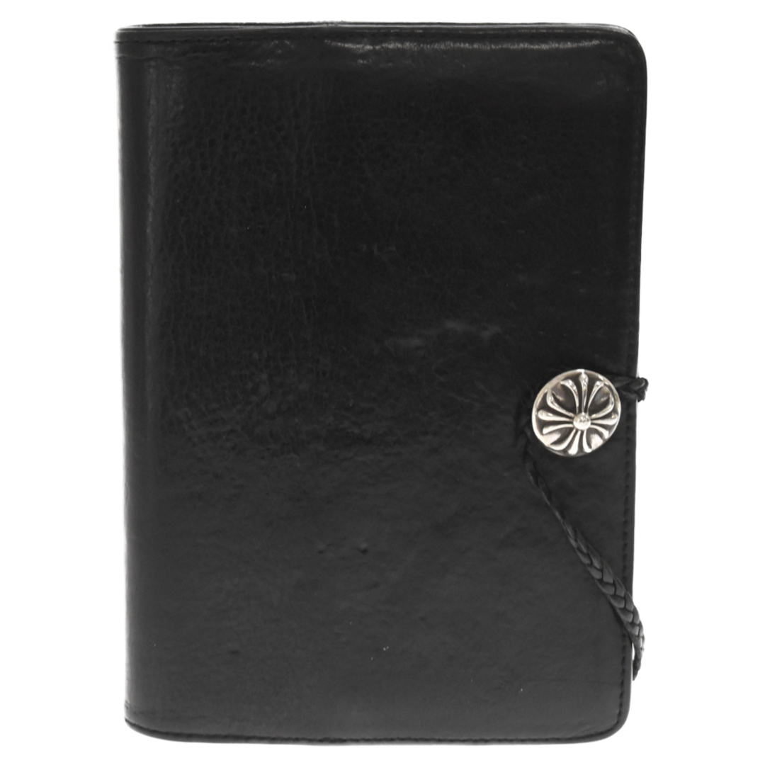 CHROME HEARTS クロムハーツ MS NOTEPAD MS ノートパッド クロスボールレザーブックカバー