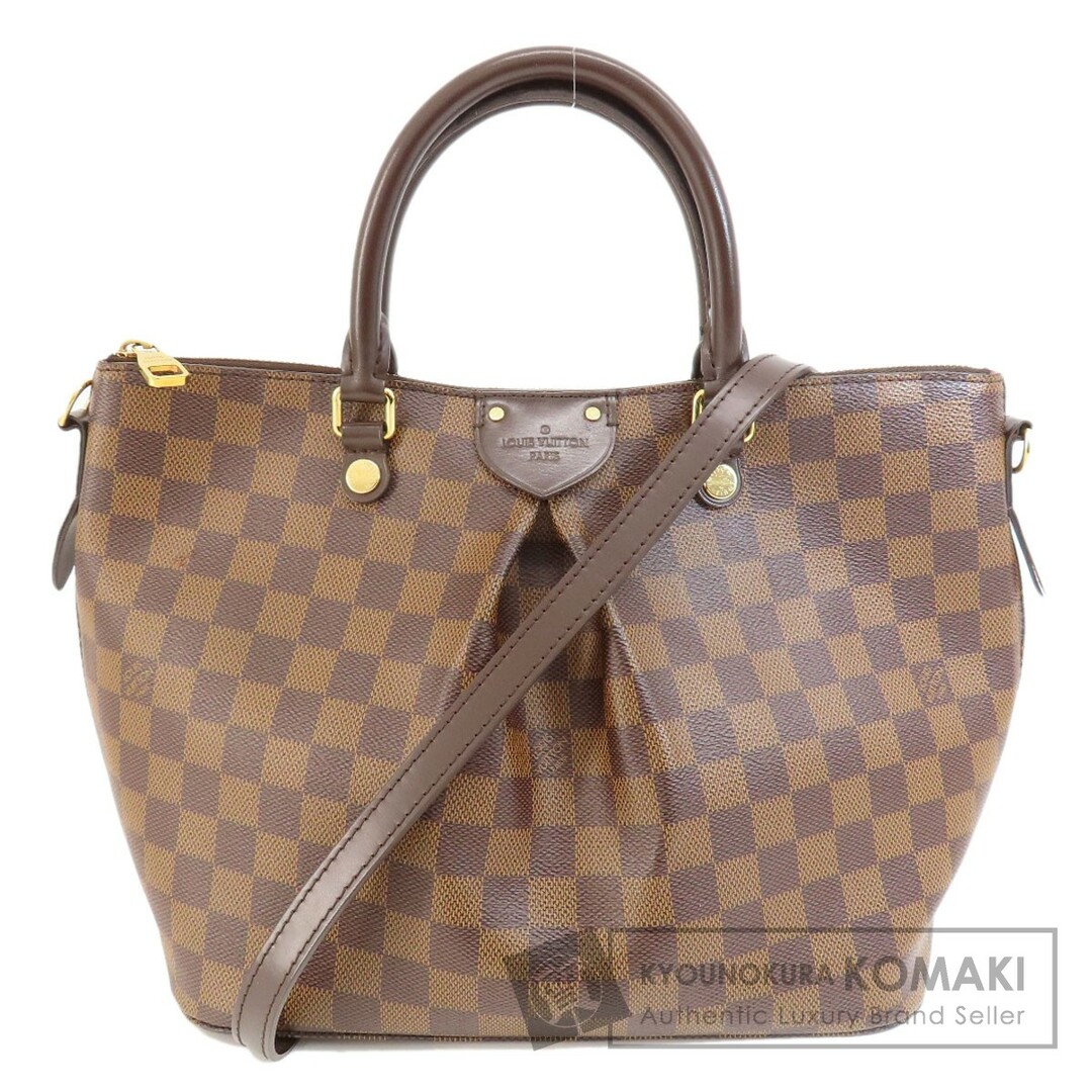 LOUIS VUITTON N41546 シエナMM ダミエ エベヌ ハンドバッグ ダミエキャンバス レディース55908022ブランド