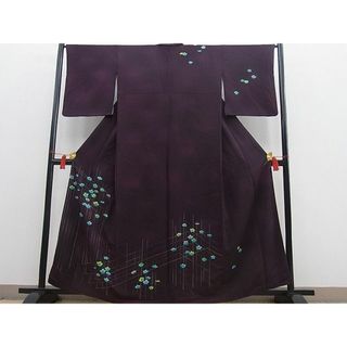 平和屋野田店■訪問着 吉祥囲楓文 逸品 n-kv1788