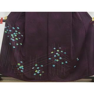 平和屋野田店■訪問着 吉祥囲楓文 逸品 n-kv1788