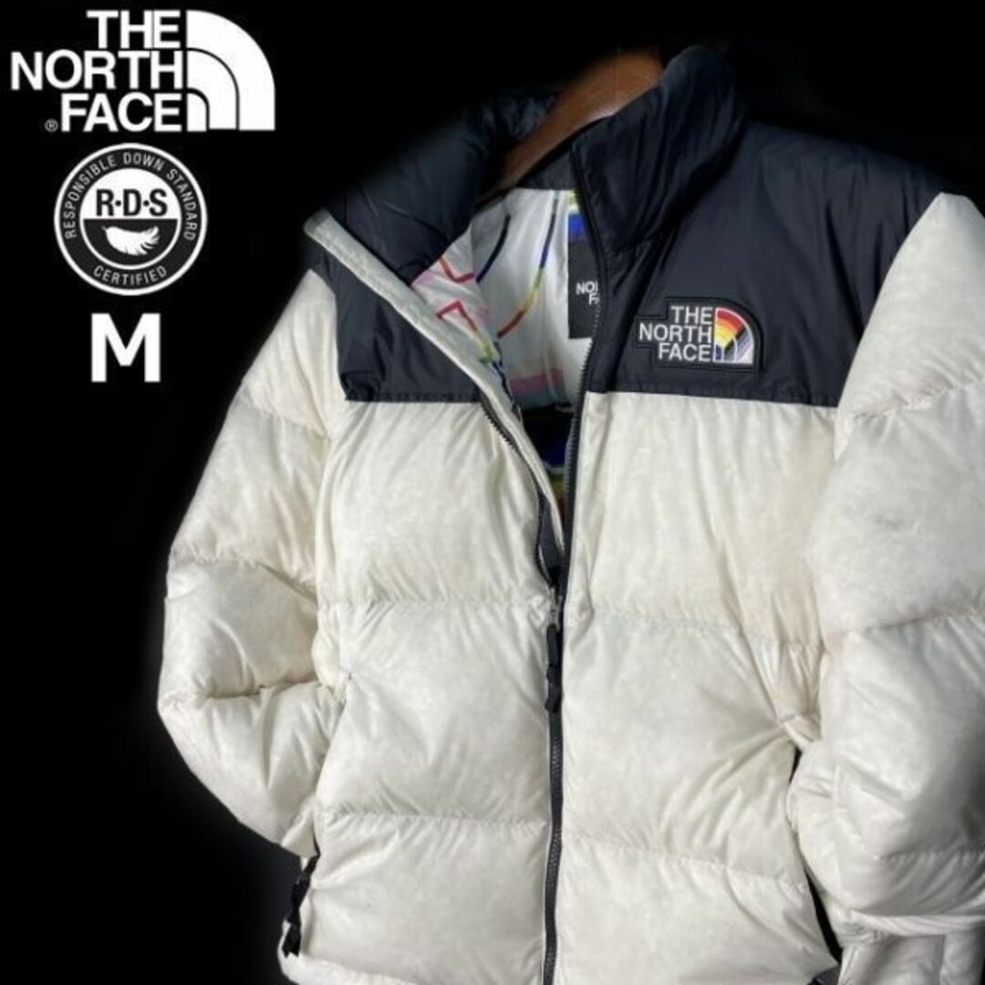 THE NORTH FACE  ダウンジャケット ヌプシ US限定 (M)白