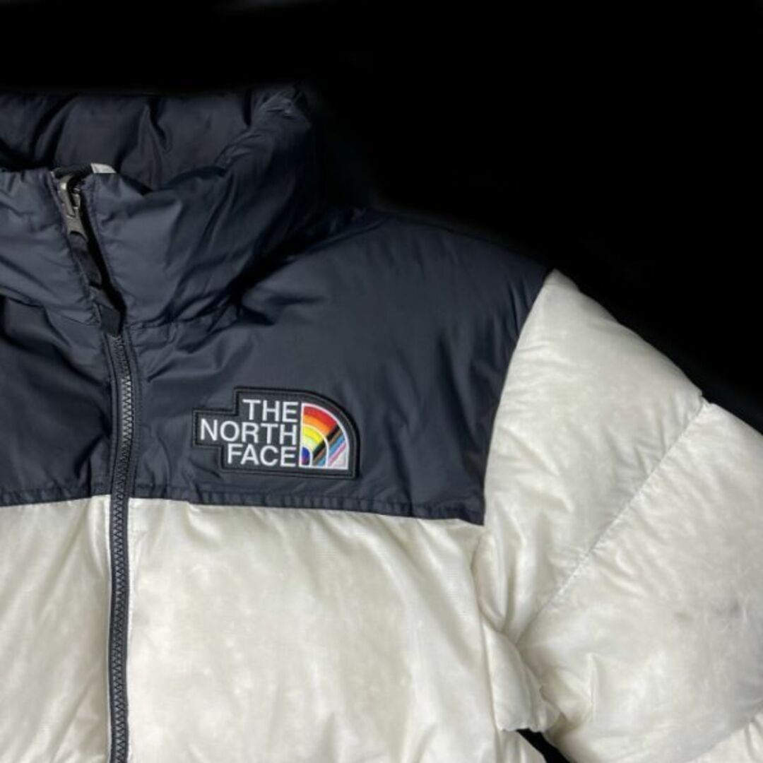 THE NORTH FACE  ダウンジャケット ヌプシ US限定 (M)白