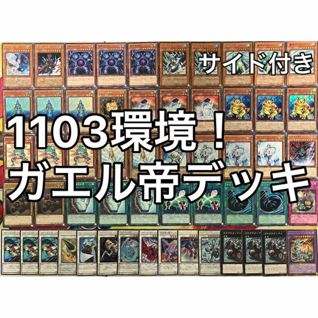 遊戯王 No.1024 1103環境 ガエル帝デッキ カエル帝デッキ ゲートボール